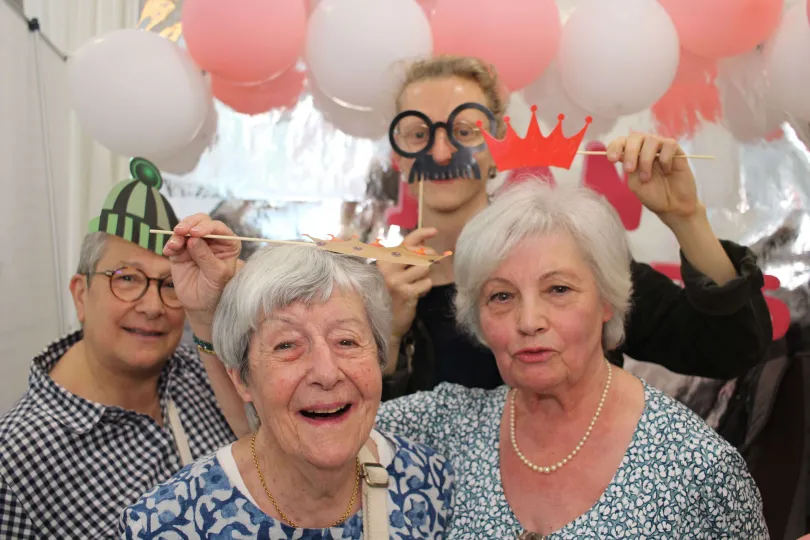 Photo issue du photobooth lors de l'anniversaire d'Au 37Bis.