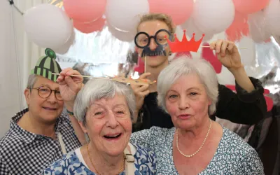 Photo issue du photobooth lors de l'anniversaire d'Au 37Bis.
