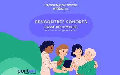 Illustration pour le podcast "Rencontres sonores, passé composé" avec Pontem et le 37Bis.